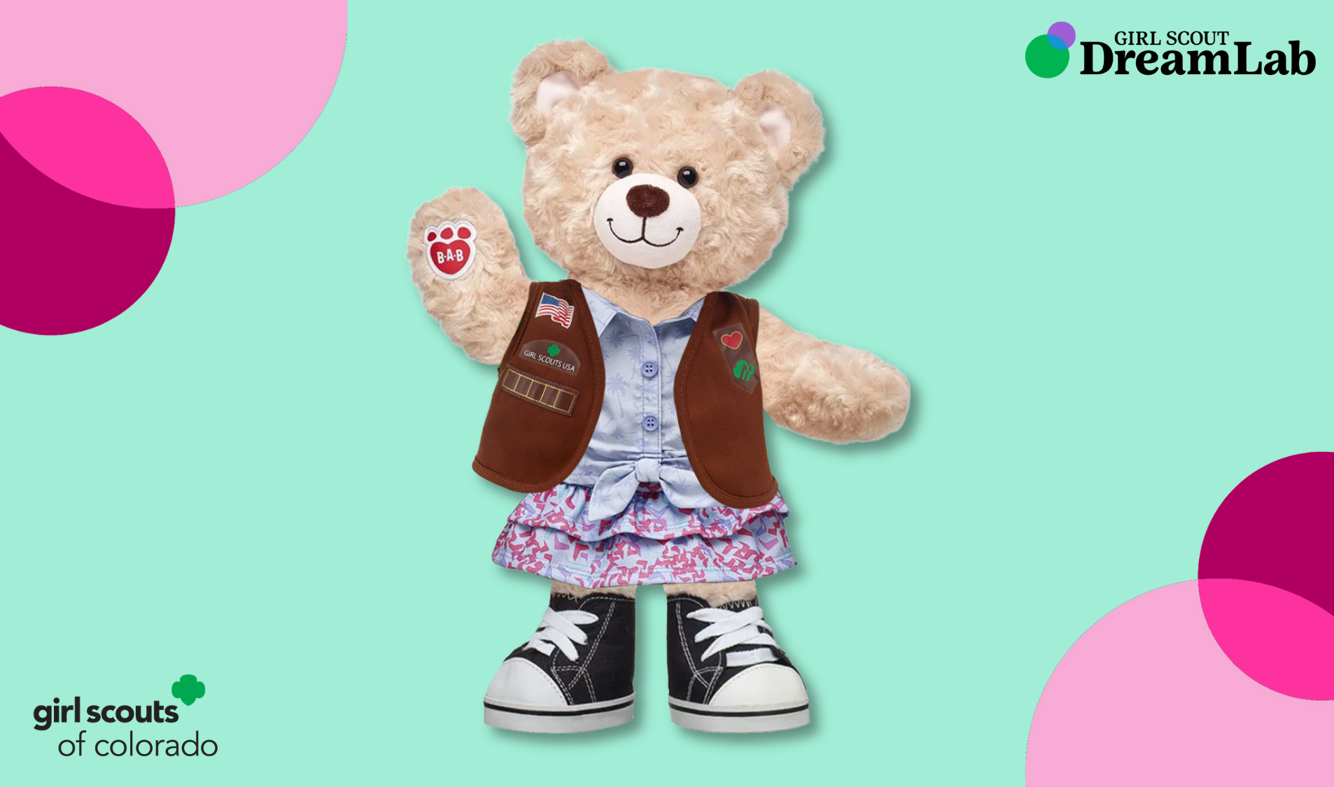 Build a Bear at Girl Scout DreamLab